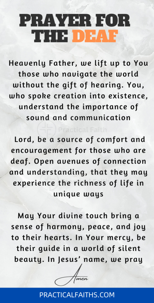 healing journey prayer