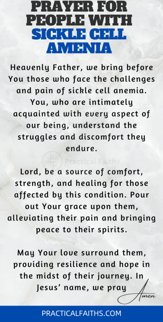 healing journey prayer