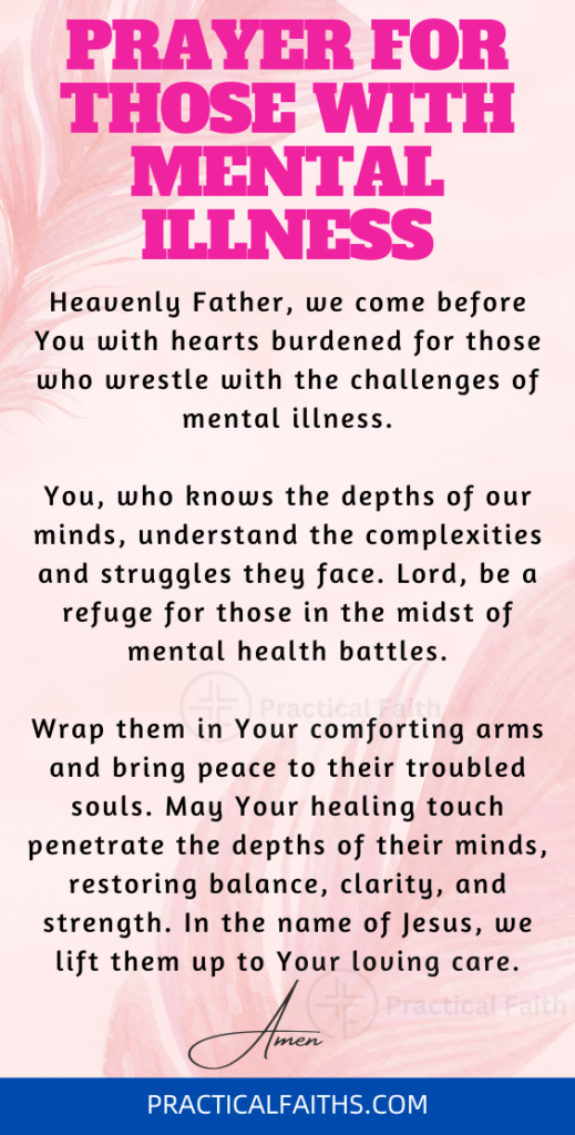 healing journey prayer