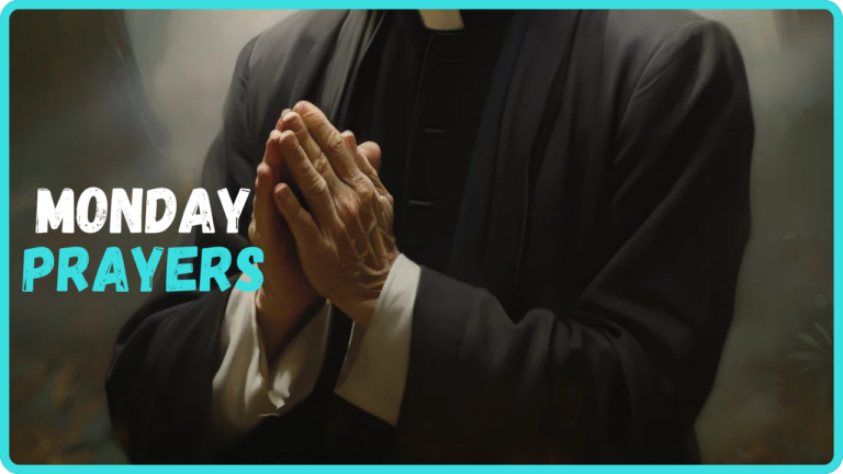 Monday Morning Afternoon Evening Prayer