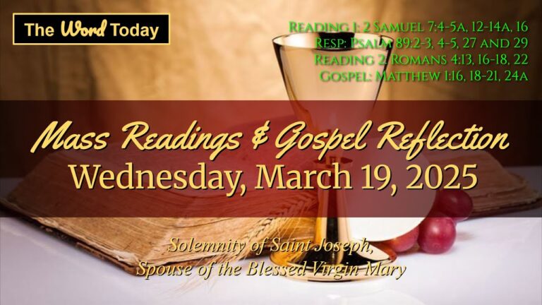 Mass Reading of the Day