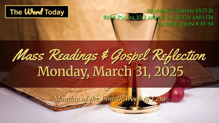 Catholic Mass Reading