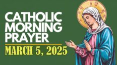 Prayer of the Day March 5th