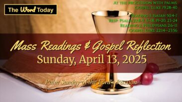 Daily Mass Reading of the Day
