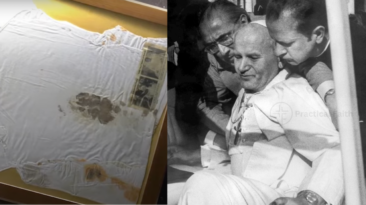 Saint John Paul Ii’s Blood Stained Shirt