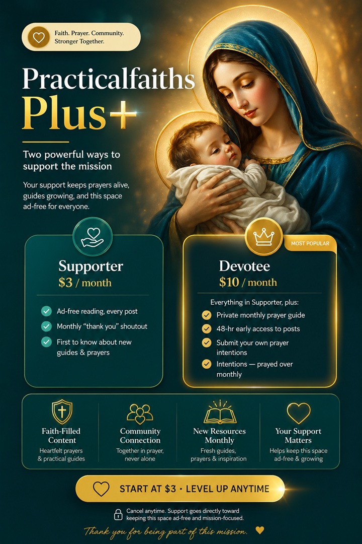 Practicalfaiths Plus - become a Supporter or Devotee